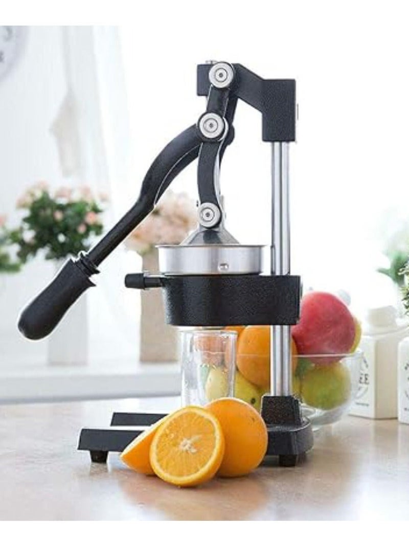 Commercial Citrus Juicer Manual Fruit Juicer and Orange Squeezer Metal Hand Press Juice Heavy Duty Orange Juicer Lemon Lime Squeezer Pomegranate Premium Quality - Image 5