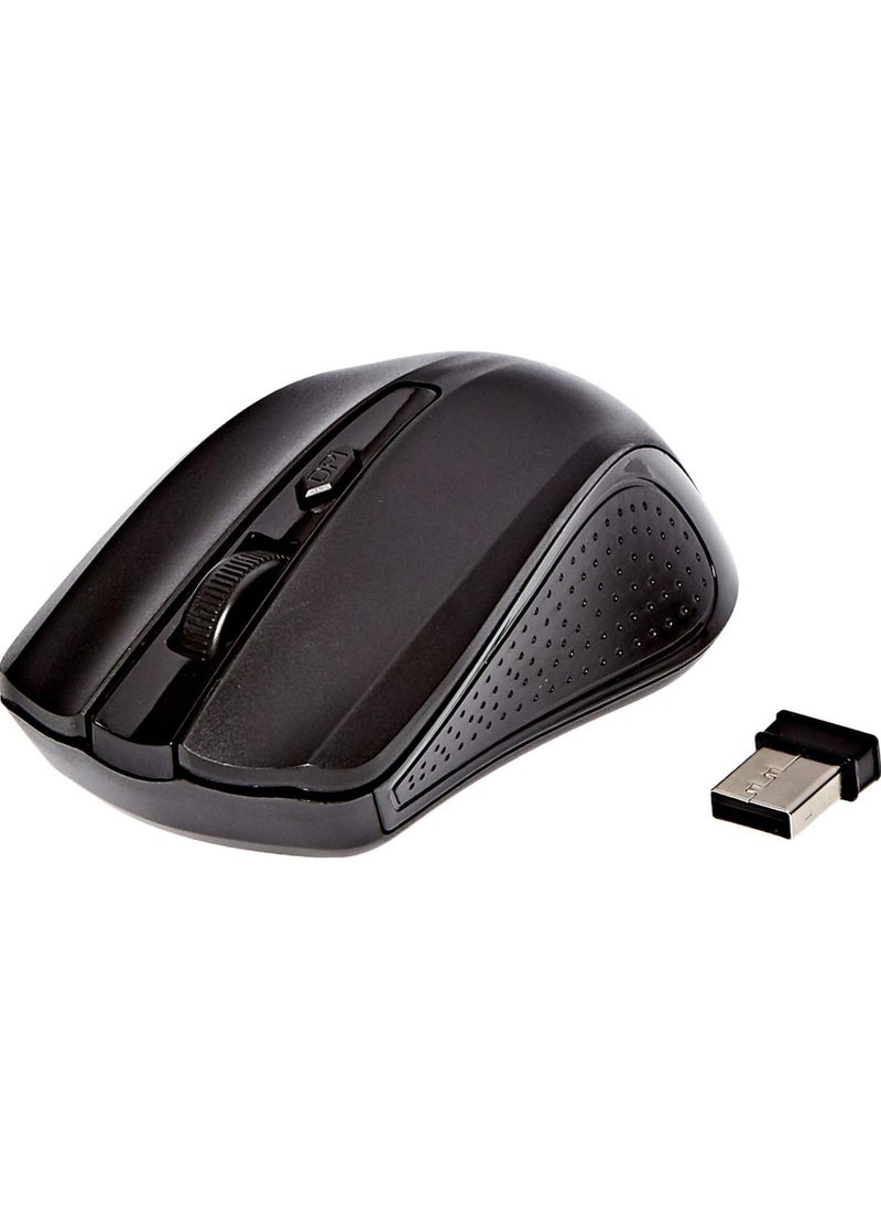 Enet Enet G211-33 Wireless Optical Mouse - Black  - Image 1