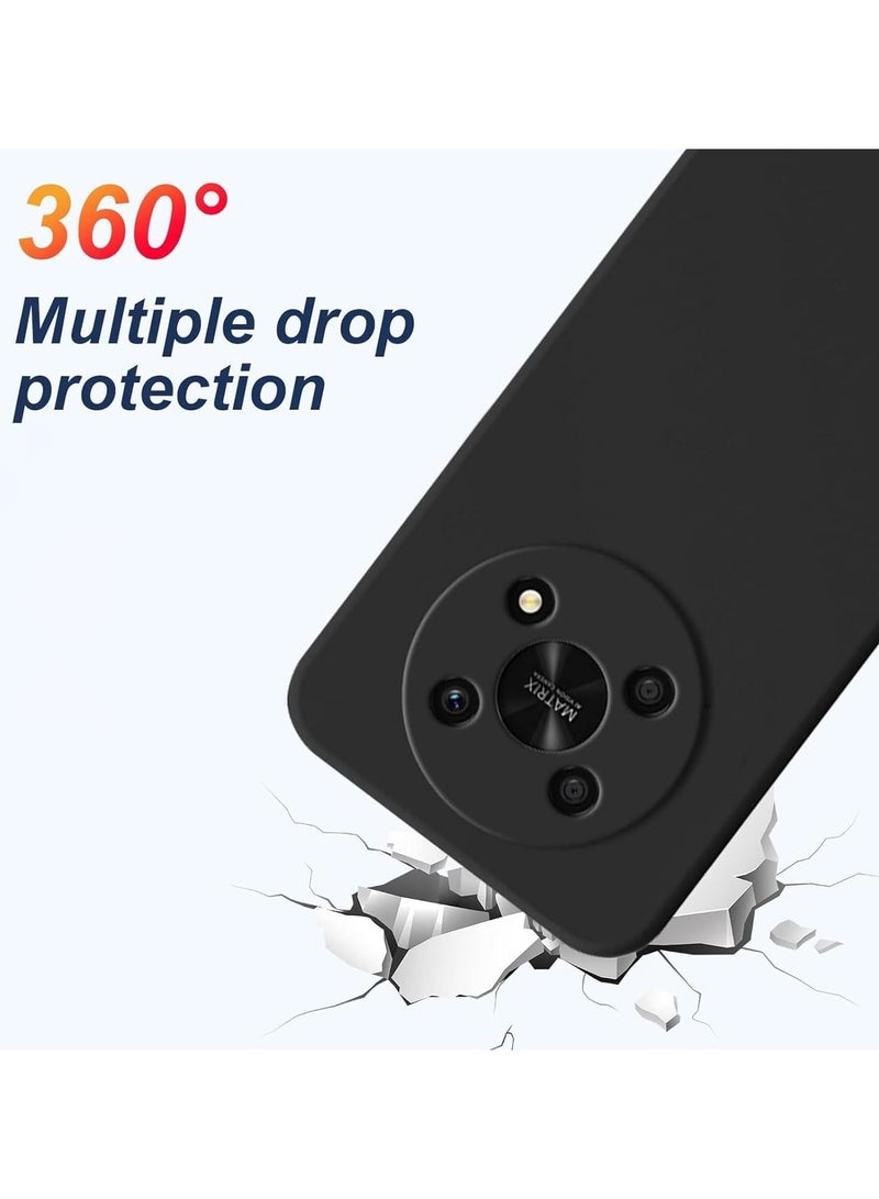 general Compatible Honor X9b 5G Case Silicone Case with Soft Microfibre Lining, Anti-scratch and Shock Resistant, Ultra Slim Protective Case - Image 2