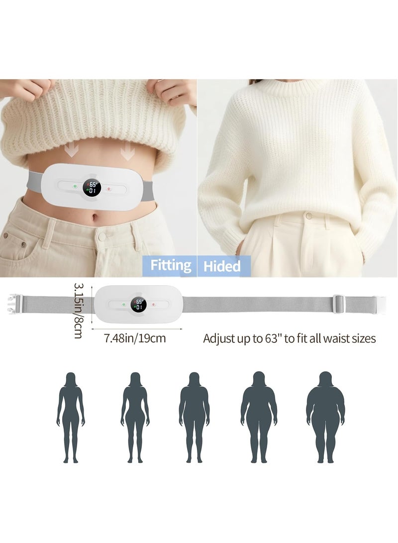 Cordless Period Cramp Heat Pad – Fast Heating for Back & Stomach Pain Relief - Image 4