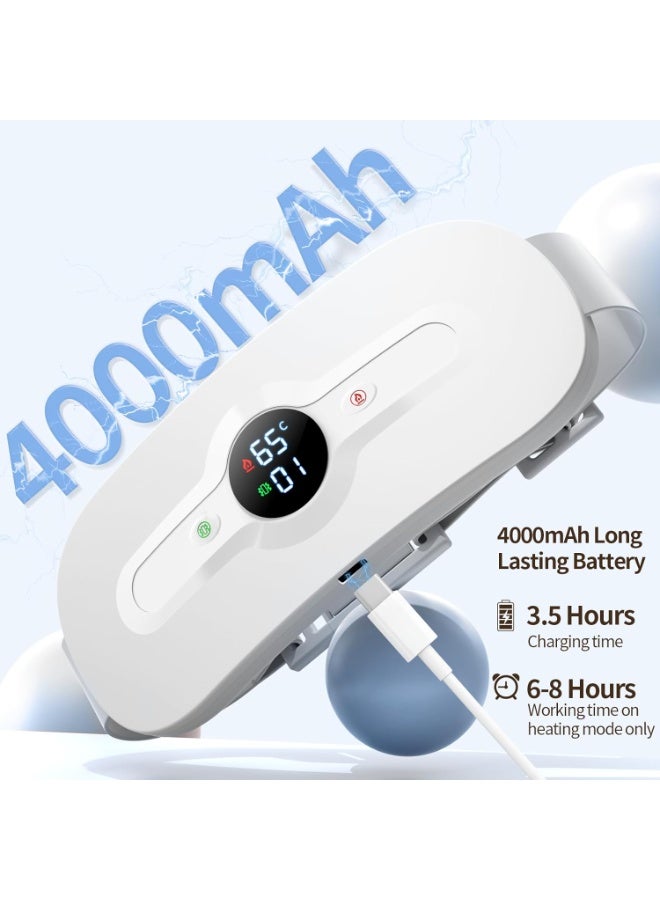 Cordless Period Cramp Heat Pad – Fast Heating for Back & Stomach Pain Relief - Image 3