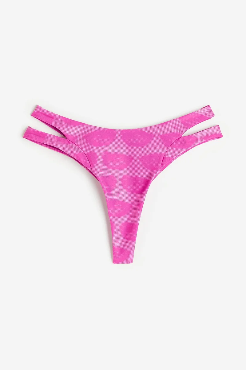 H&M Graphic-print bikini bottoms