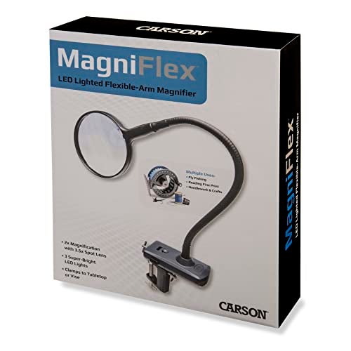 Carson MagniFlex Hands Free Tabletop Mounted Magnifier CL65
