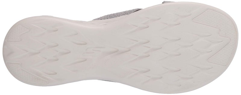 Skechers womens On-the-go 600 - 16259 Slide Sandal, Silver, 8 US - Image 4