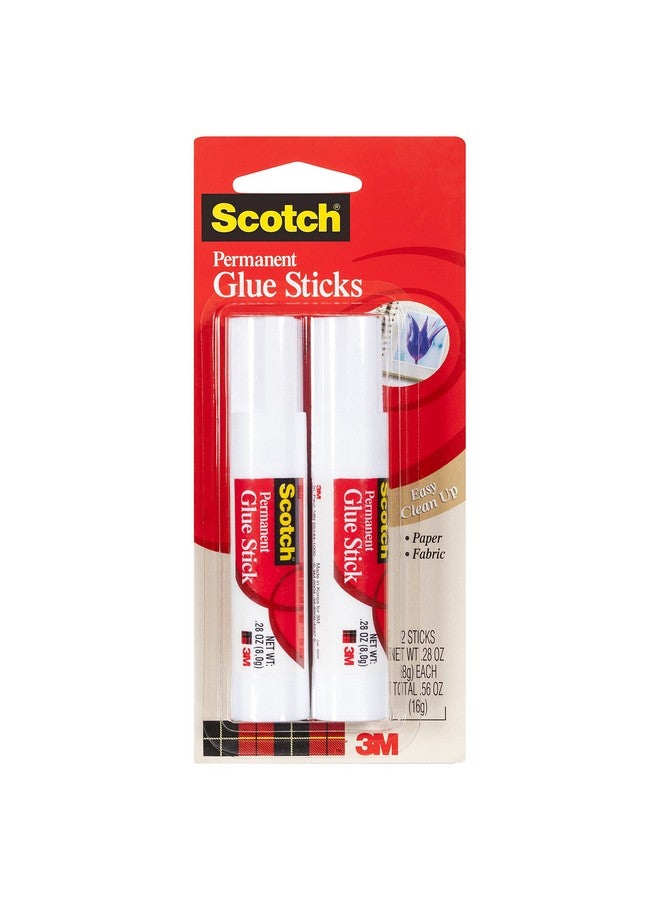 Scotch  Permanent Glue Sticks 2-Pack - Image 1