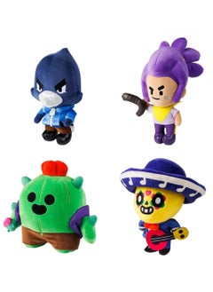 Brawl Stars Brawl Stars Plush Buddies 8-Inches, Assorted 1 Piece (Style & Color May Vary) | Plush Toy | Soft Toy | Collectible Plush | For Fans, Gamers & Collectors!  - Image 1