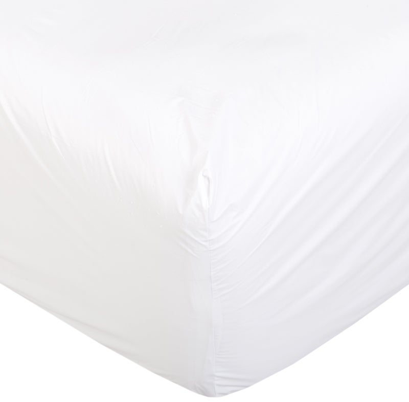 Levinsohn FRE111WHIT03 Fresh Ideas Waterproof Mattress Protector 100% Vinyl Hypoallergenic, Queen, White - Image 3