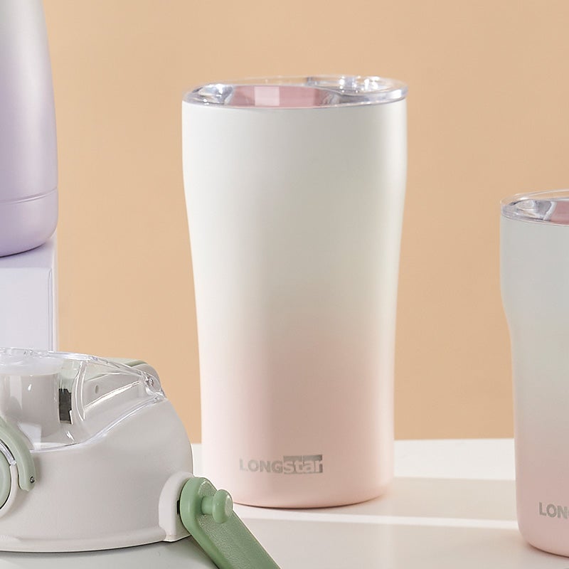 Random Color Coffee Cup, 304 Stainless Steel Heat & Cold Retention Daily Use Cup - Image 2