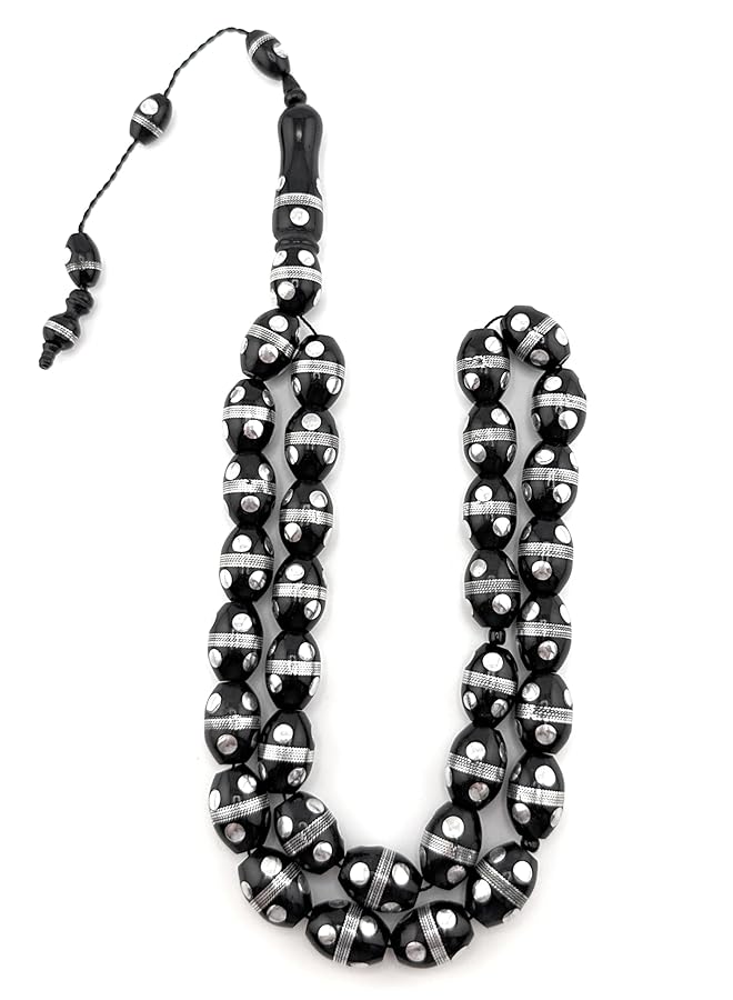 erorex Wooden Rosary Braided With Metal - Image 5