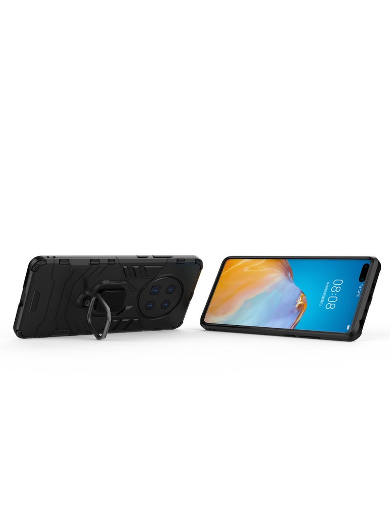 Black Protective Cover With Ring Bracket For Huawei - Image 3