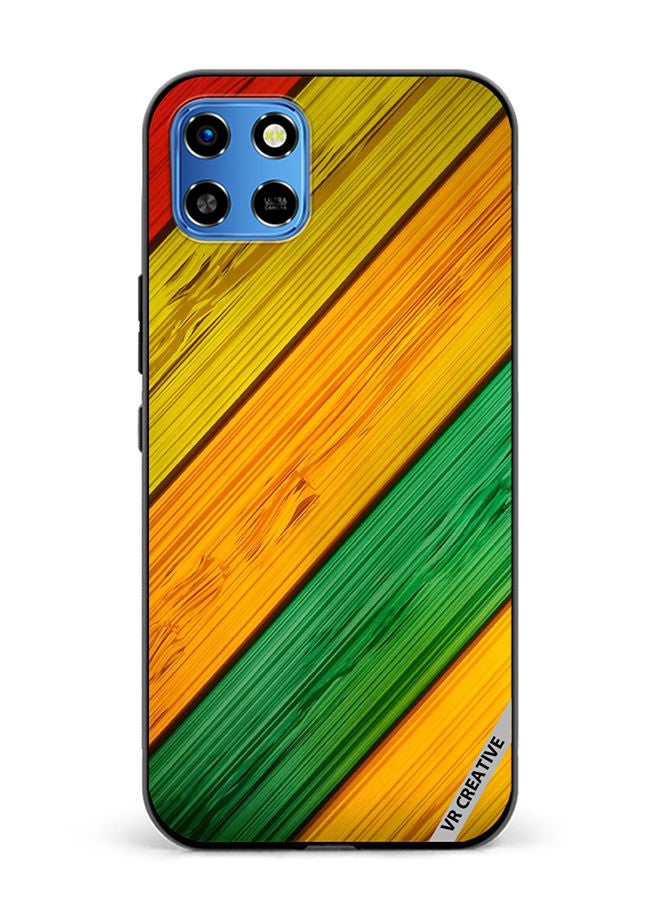 VR CREATIVE Protective Case Cover For Infinix Smart 6 HD Texture Design Multicolour - Image 1