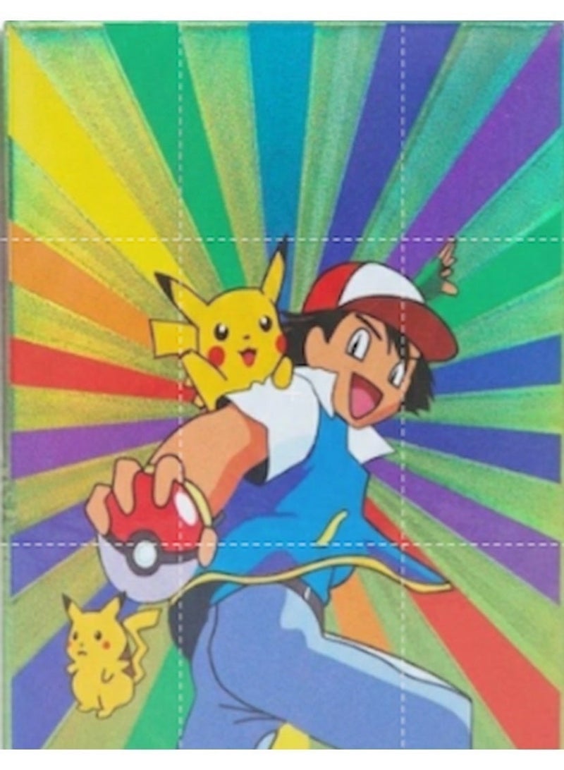 Pokemon Anime Theme collectable Playing Cards Set – Pikachu Cartoon Poker Cards Deck, Waterproof Durable Playing Cards for Kids & Adults, Fun Party & Family Card Game Set - Image 1