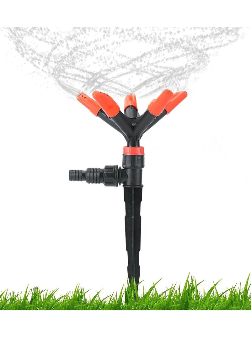 DubaiGallery Garden Sprinkler 360°Automatic Rotating Lawn Sprinklers Water Sprinkler  - Image 2
