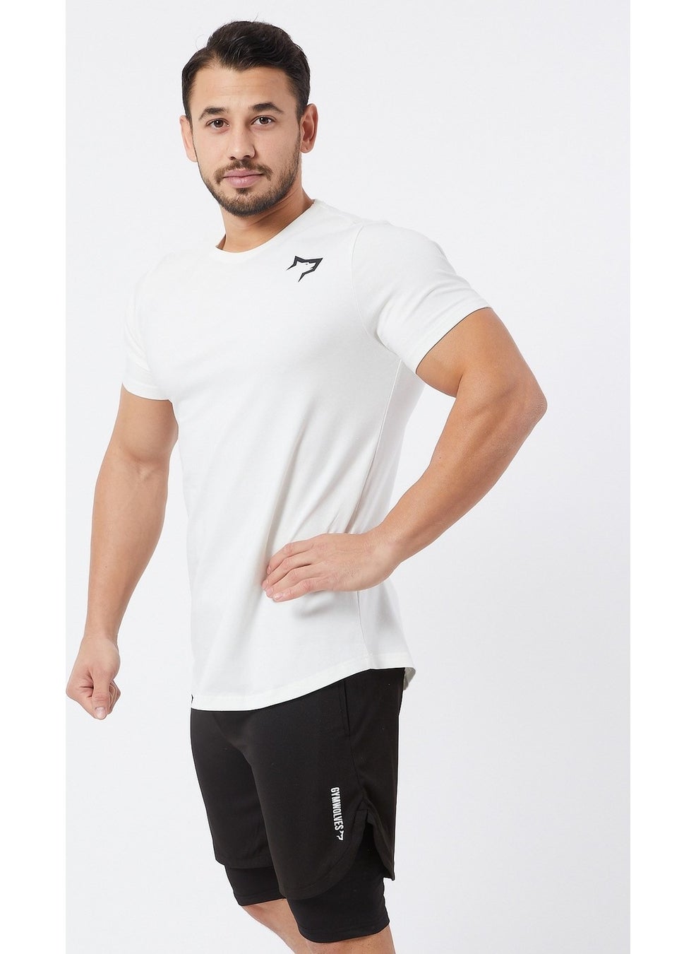 Gymwolves تي شيرت رياضي للرجال  - Image 2