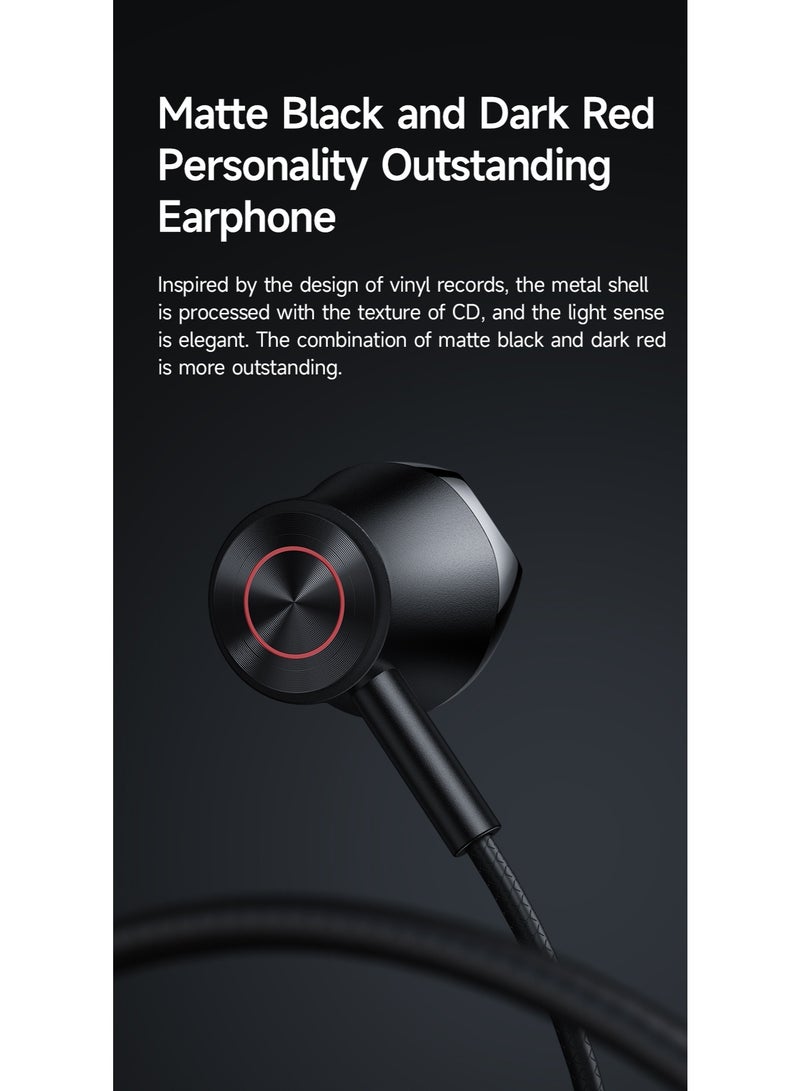 Mcdodo 3.5mm Wired Earphones Flat Ear Headphones with Mic – Stereo Audio for Android Phone, Laptop, Tablet – Black (HP-4060) - Image 3