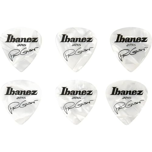 Ibanez Paul Gilbert Signature Guitar Picks (Set of 6 pcs) B1000PG-PW - Image 1