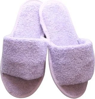 Ender Home Slippers Towel Bathroom Home Hotel Maternity Slippers Non-Slip Thin Open Toe