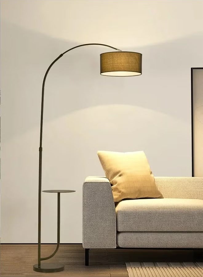 Enjoylifeme Three-Color Dimmable Vertical Floor Lamp With Warm Light Pure Natural Marble Base with Coffee Table Tray - with Remote Control Time Switch 70X185 CM - Image 3