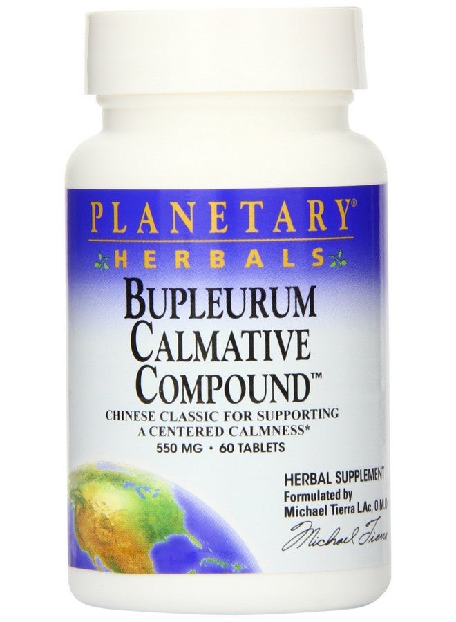 PLANETARY HERBALS Bupleurum Calmative Compound Tablets 60 Count - Image 2