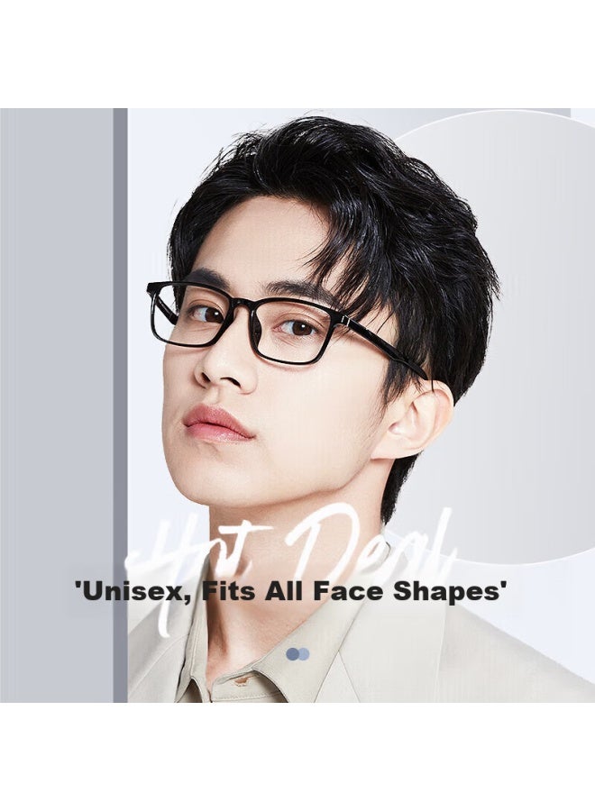 Pulais Blue Light Blocking Gl For Men, Professional Prescription Myopia Gl, Ultra-light High-definition Anti-radiation Eyeglass Frames Md71269 Starry Blue - Image 1