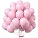 PartyWoo Light Pink Balloons 100 pcs 10 Inch Pastel Baby Pale Pink Latex Helium Balloons for Baby Shower Gender Reveal Valentines Day Engagement Wedding Princess Birthday Party Decorations PinkQ05 - Image 2