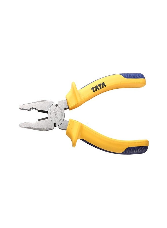 AGRICO TATA Agrico Combination Plier 7 Inch (Wire Cutter) | Heavy Duty Alloy Steel Multipurpose Plier | Insulated Grip for Cutting, Gripping & Bending Wires | Durable Hand Tool for Home & Professional Use - Image 2