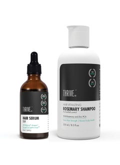 Restorative Hair Growth Duo | Hair Growth Serum 2.0 (50Ml) + Hair Vitalizing Rosemary Shampoo (250Ml) | With Caffeine, Black Castor Oil, Capila Longa Biotin | For Men And Women - pzsku/ZA2BFDBBB1FC52B9C64FEZ/45/_/1733730101/5e75b021-7836-46ba-9845-ec37752e1cd9