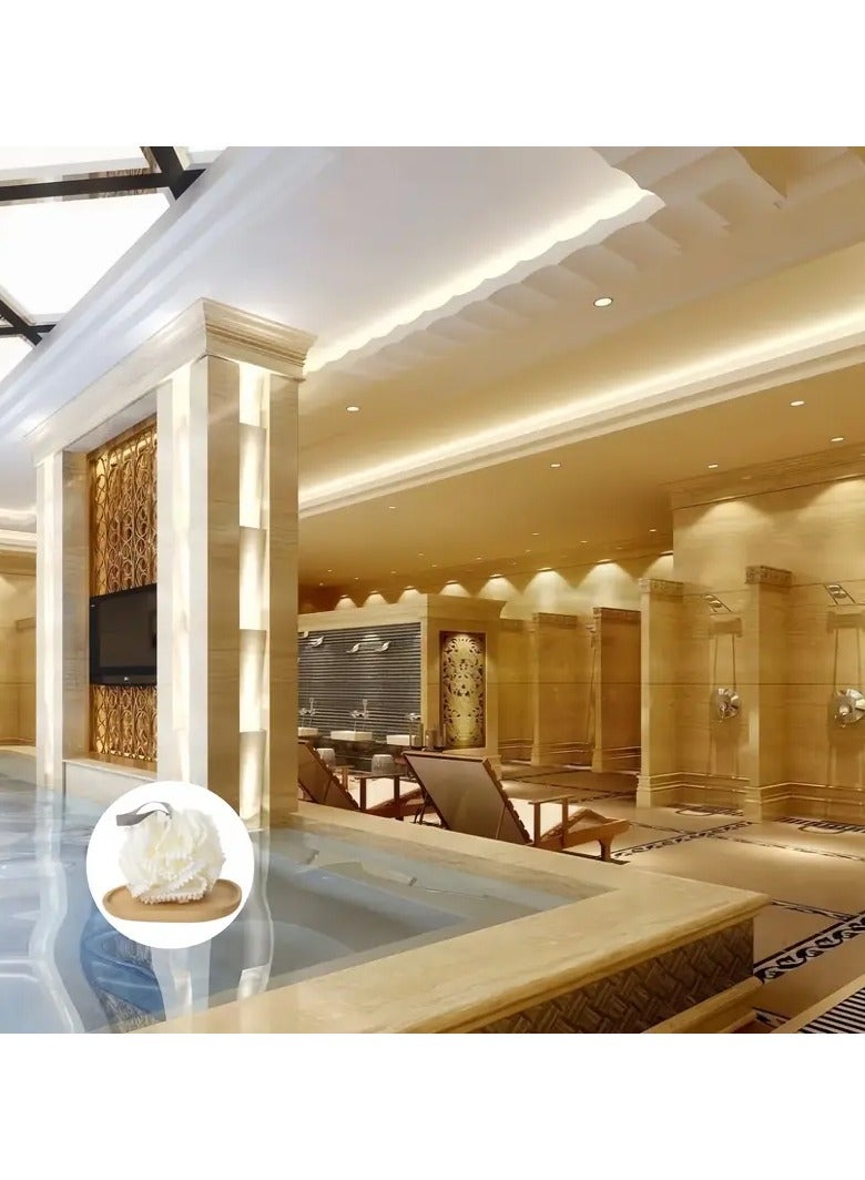 Goolsky Bath Ball, Bath Flower, Bubble Bath Ball, Super Soft, Female, Large, Cute, Non-separable, High-grade, Dual-purpose Bath Products - Image 3