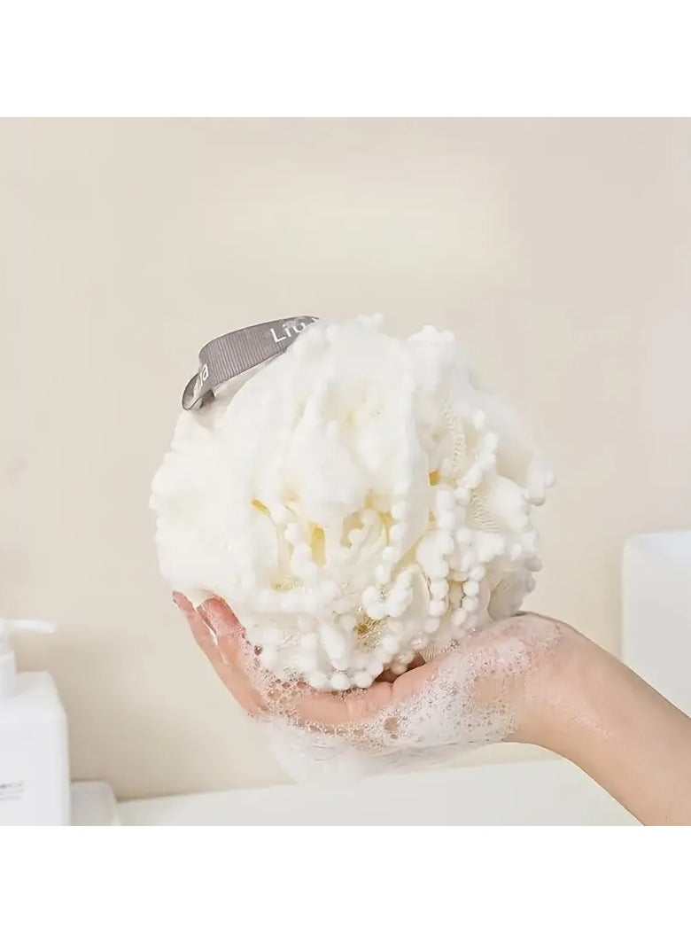 Goolsky Bath Ball, Bath Flower, Bubble Bath Ball, Super Soft, Female, Large, Cute, Non-separable, High-grade, Dual-purpose Bath Products - Image 4