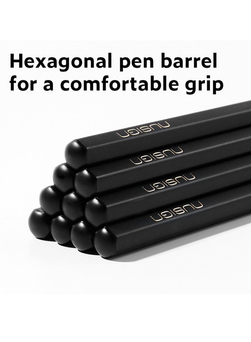 NUSIGN 10-Piece HB Graphite Pencils - Image 4