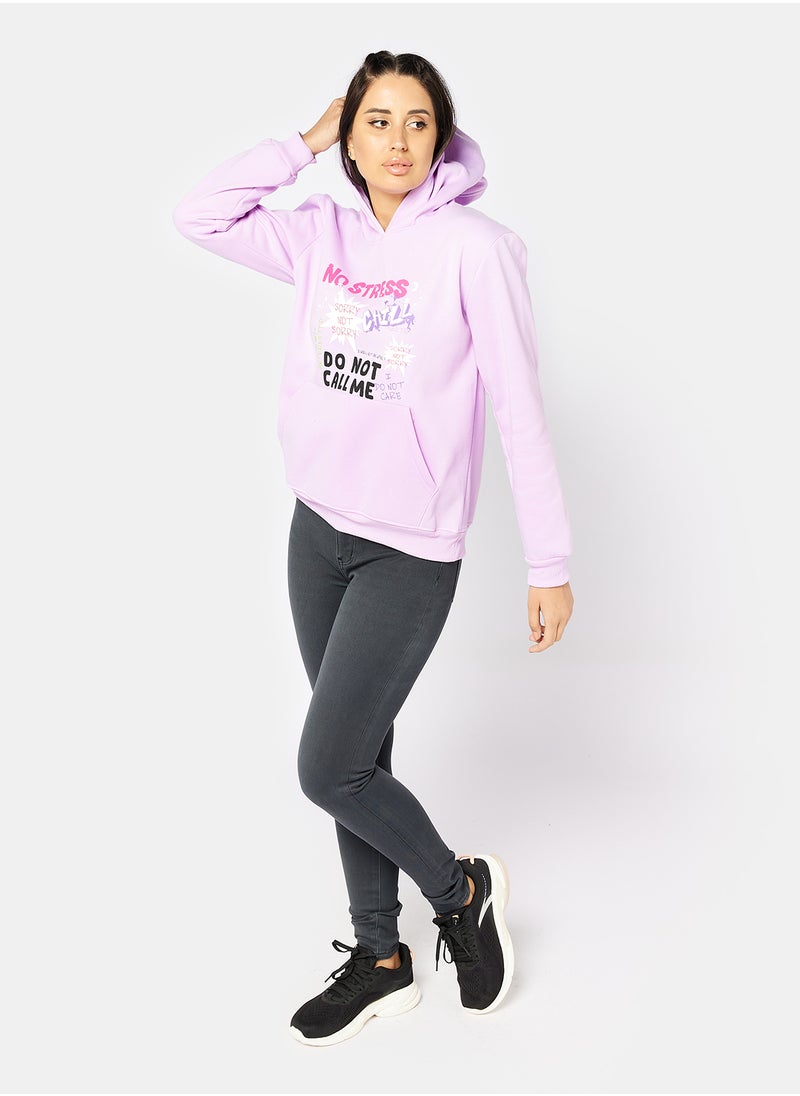 Al Nasser - SWEATSHIRT For Women - LAVENDER - Image 1