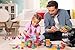 Jelly Blox Classic Castle Set Includes 45 Pieces Toddler Preschool Building Blocks Kids Can Squeeze Stretch Squish MESH ACCREDITED Safety Tested OuchFree Sensory Play Toy for Ages 2 - Image 4