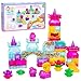 Jelly Blox Classic Castle Set Includes 45 Pieces Toddler Preschool Building Blocks Kids Can Squeeze Stretch Squish MESH ACCREDITED Safety Tested OuchFree Sensory Play Toy for Ages 2 - Image 2