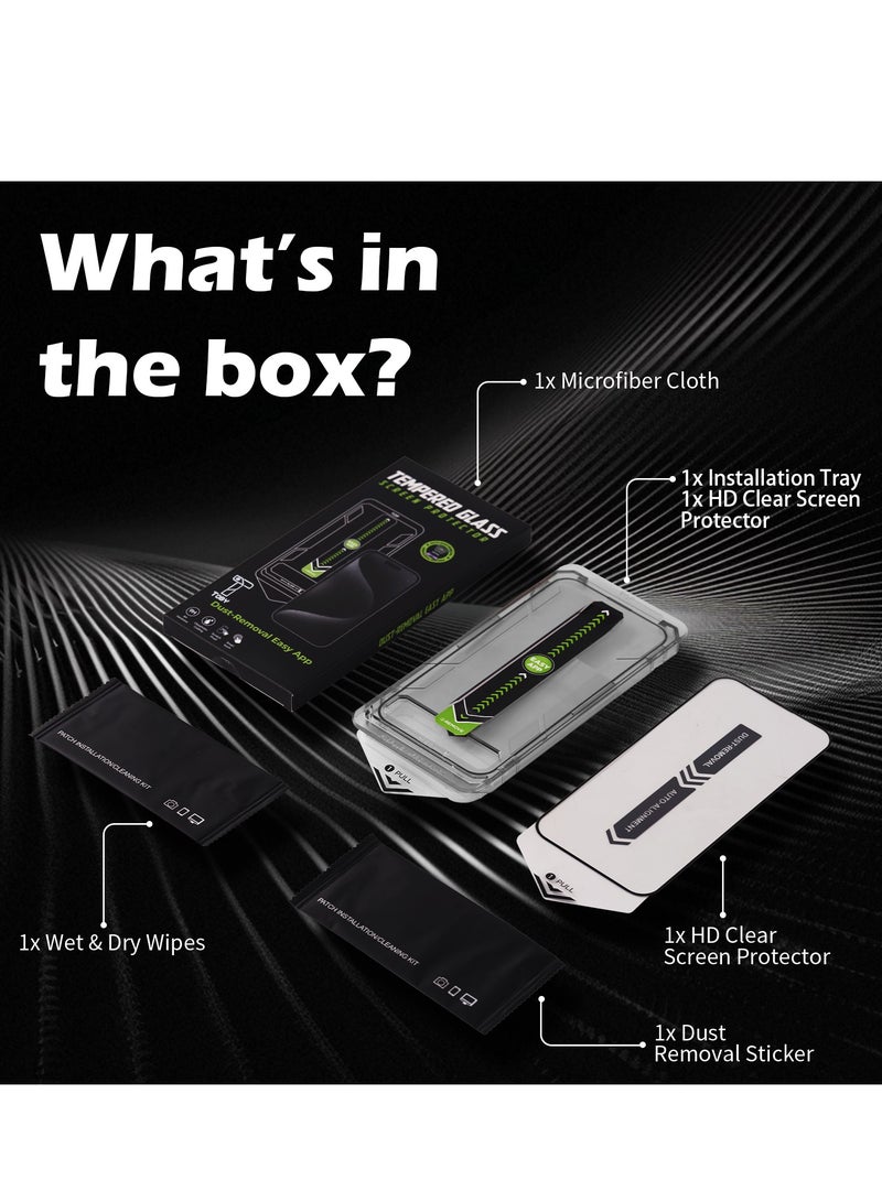 Toby HD Tempered Glass Screen Protector for iPhone 13 Pro  2 Pack - Image 4