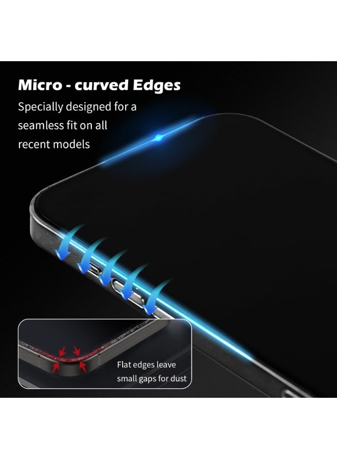 Toby HD Tempered Glass Screen Protector for iPhone 13 Pro  2 Pack - Image 3