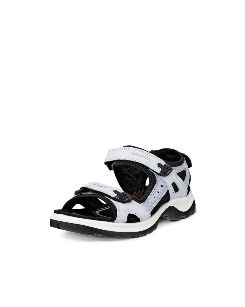 صندل رياضي يوكاتان للنساء من ECCO بلون أير داستي بلو من جلد النابا 885