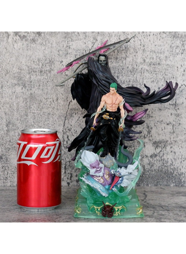 General ONE PIECE GK straw hat group, Grim Reaper, Ghost Slash Sauron, statue, scene model, ornament, boxed figure, gift for fans and friends (26cm)  - Image 2