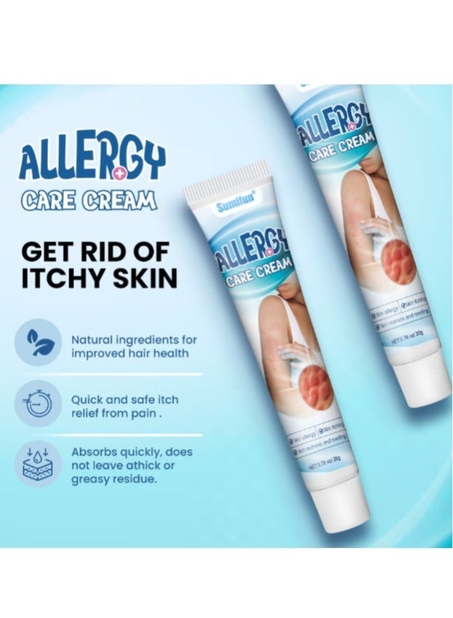 سوميفون كريم العناية بالحساسية للبشرة، للحساسية، الحكة، احمرار البشرة والتورم، 20 غرام - Image 5