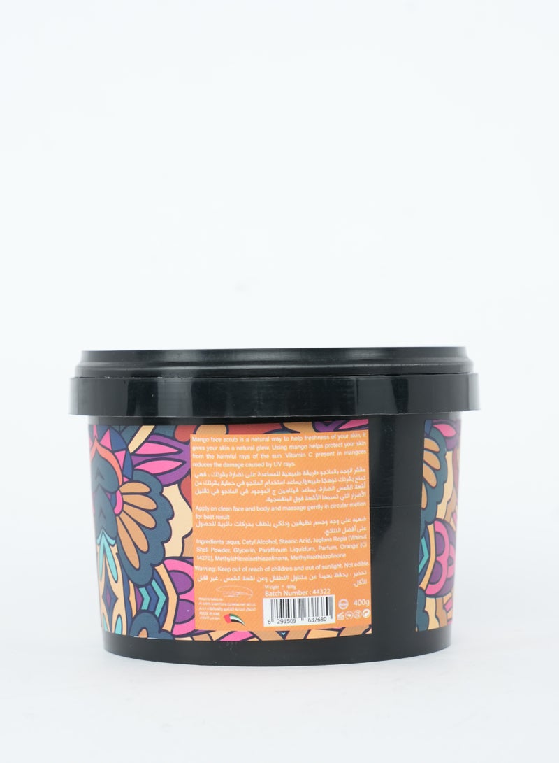 Jardin Flamingo مقشر الوجه والجسم 400 جرام - مانجو - Image 2