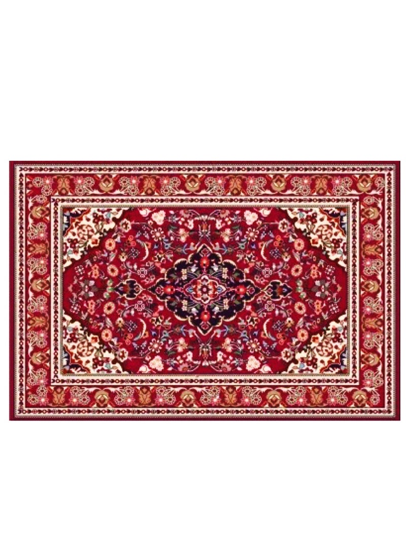 Generic - Multi-Purpose Mousepad with Oriental Persian Carpet Design, Coffee Mat, V60 Mat, Mouse Pad, Anti Slip, Anti Moisture, Heat Resistant Multi Purpose Table Mat - Vintage Mouse Rug - Image 1