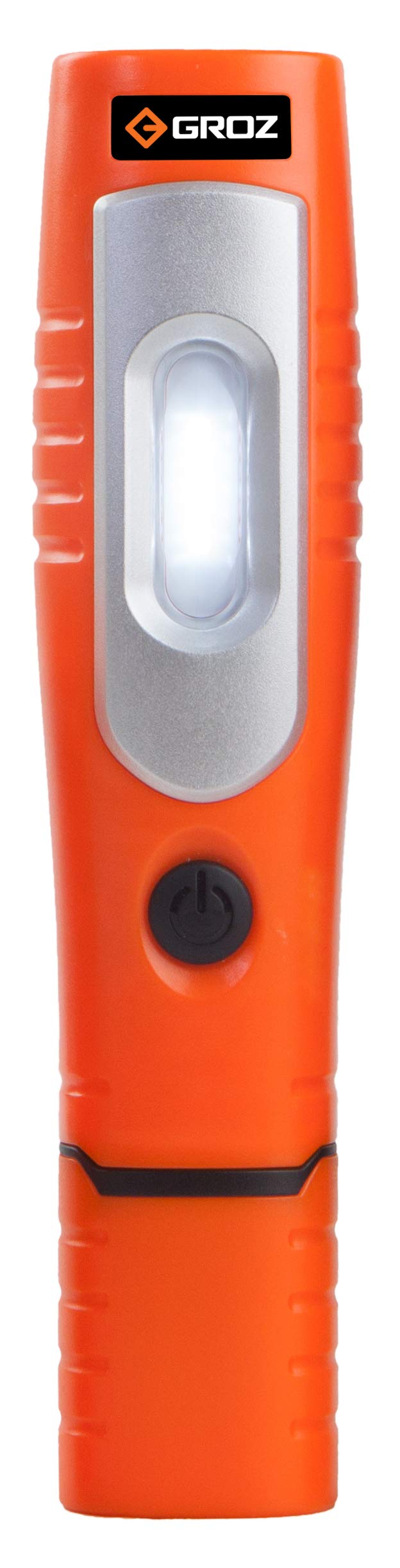 Groz Rechargeable 360° Swivel Work Light | 7 SMDs + 3W LED | Unique Swivel Design with Hooks | Durable Weatherproof Construction | Micro USB Port | LED/360 - Image 1