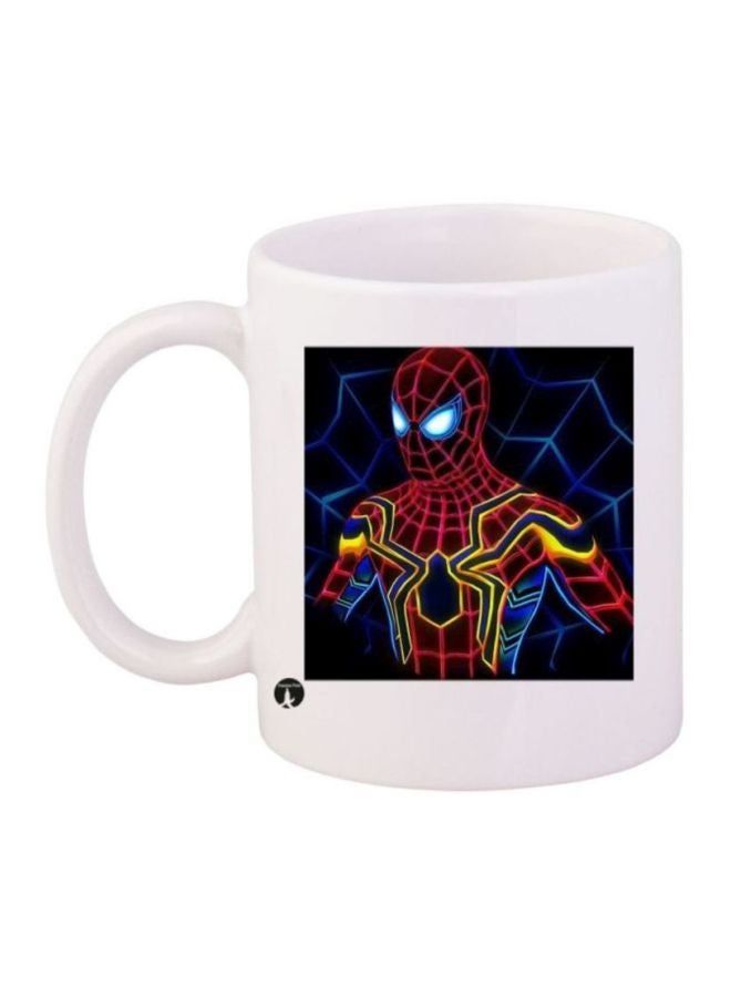 RKN Spiderman Printed Coffee Mug White/Black/Red - Image 2