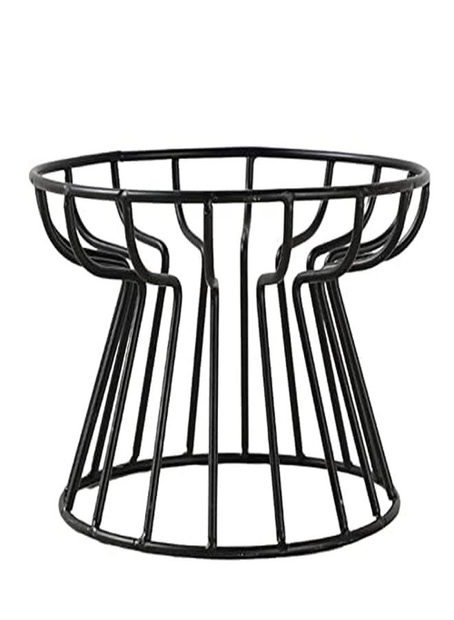 Radionics Pet Ceramic Bowl Pet Food Water Bowl Cat Food Bowl Cat Elevated Feeder Black Raised Stand - Image 2