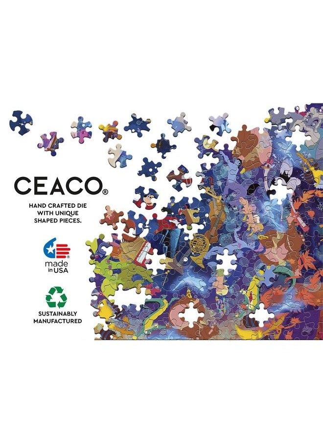 Ceaco Disney Fantasia 1500 Piece Jigsaw Puzzle  - Image 5