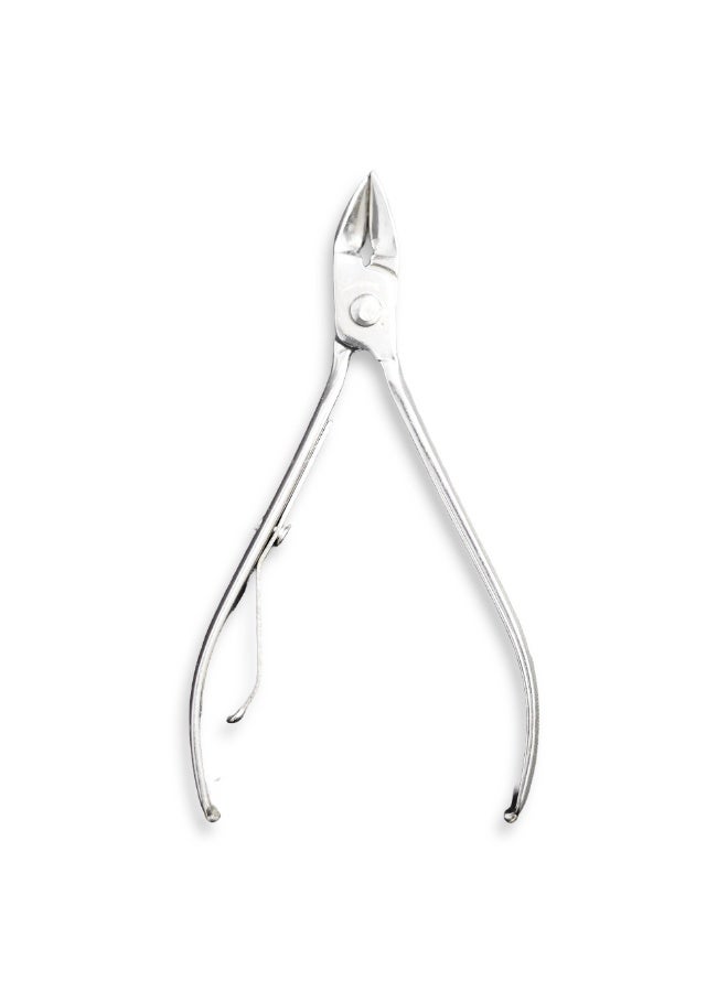 مقص بشرة احترافي للعناية بالأظافر والقدمين - مقص عالي الدقة لتشذيب بشرة الأظافر مع شفرات حادة، قبضة مريحة، حركة زنبركية سلسة، هيكل متين عالي الجودة للاستخدام في الصالونات والمنزل - Image 1