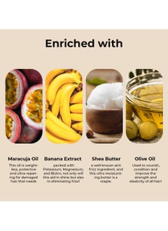 Fix My Curls Mask  Avocado Oil, Amla, Cocoa Butter Hair Mask For Curly, Wavy, Dry and Coloured Hair  - Image 4