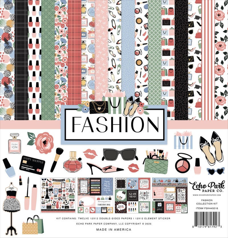 Echo Park Paper Fashion Collection Kit Various