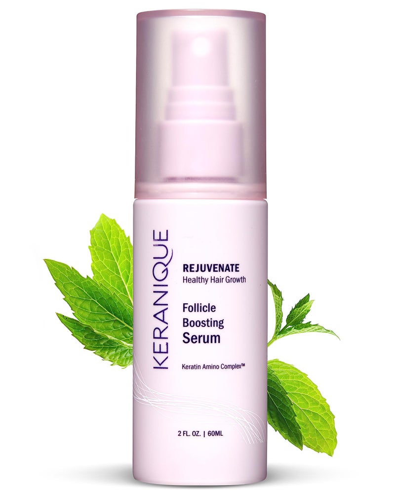 Keranique Hair Thickening Serum - Advanced Keratin-Enriched Follicle Booster Spray for Density Restoration and Fuller Growth - Image 1