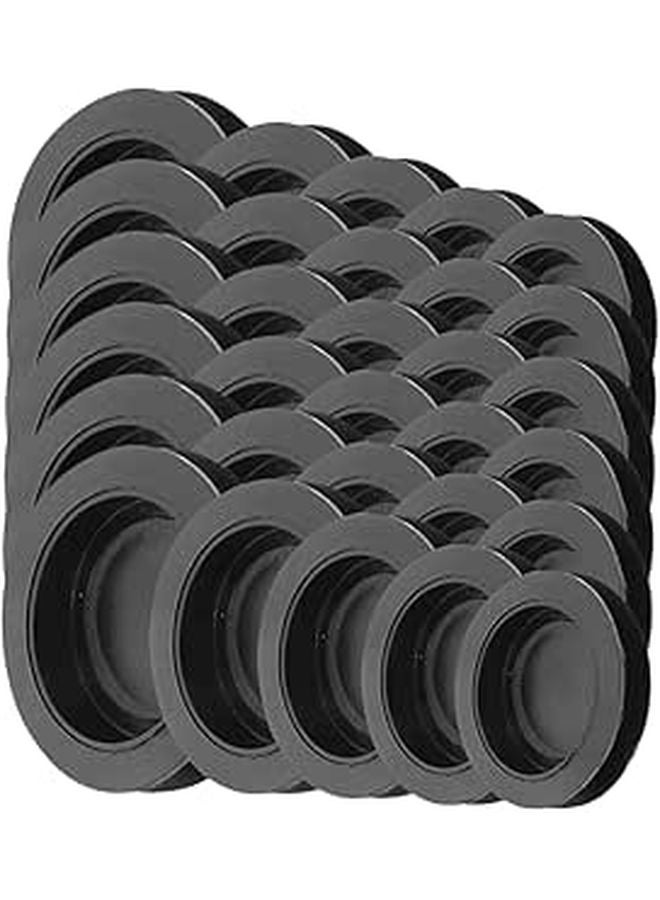 30pcs Assorted Rubber Hole Plugs For Piggy Bank Coin Savings Stoppers - Image 1