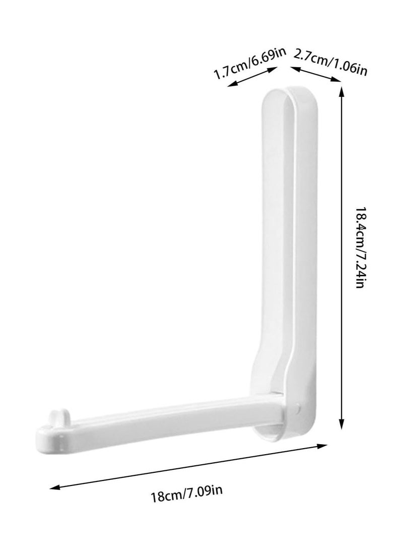 CMGTYYD 2Pcs Retractable Drying Rack,Wall Foldable Clothing Wall Mounted, Space Saving Retractable Clothes Drying Racks for Laundry, Dryer Room - Image 5